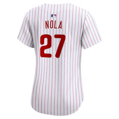 Aaron Nola Philadelphia Phillies Women's Home Limited Player Jersey - White | Nike