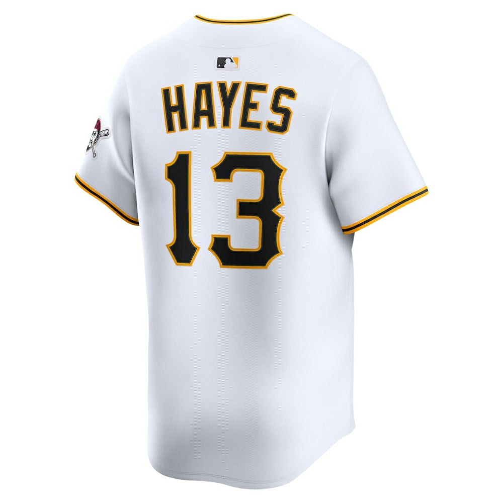Ke'Bryan Hayes Pittsburgh Pirates Home Limited Player Jersey - White | Nike