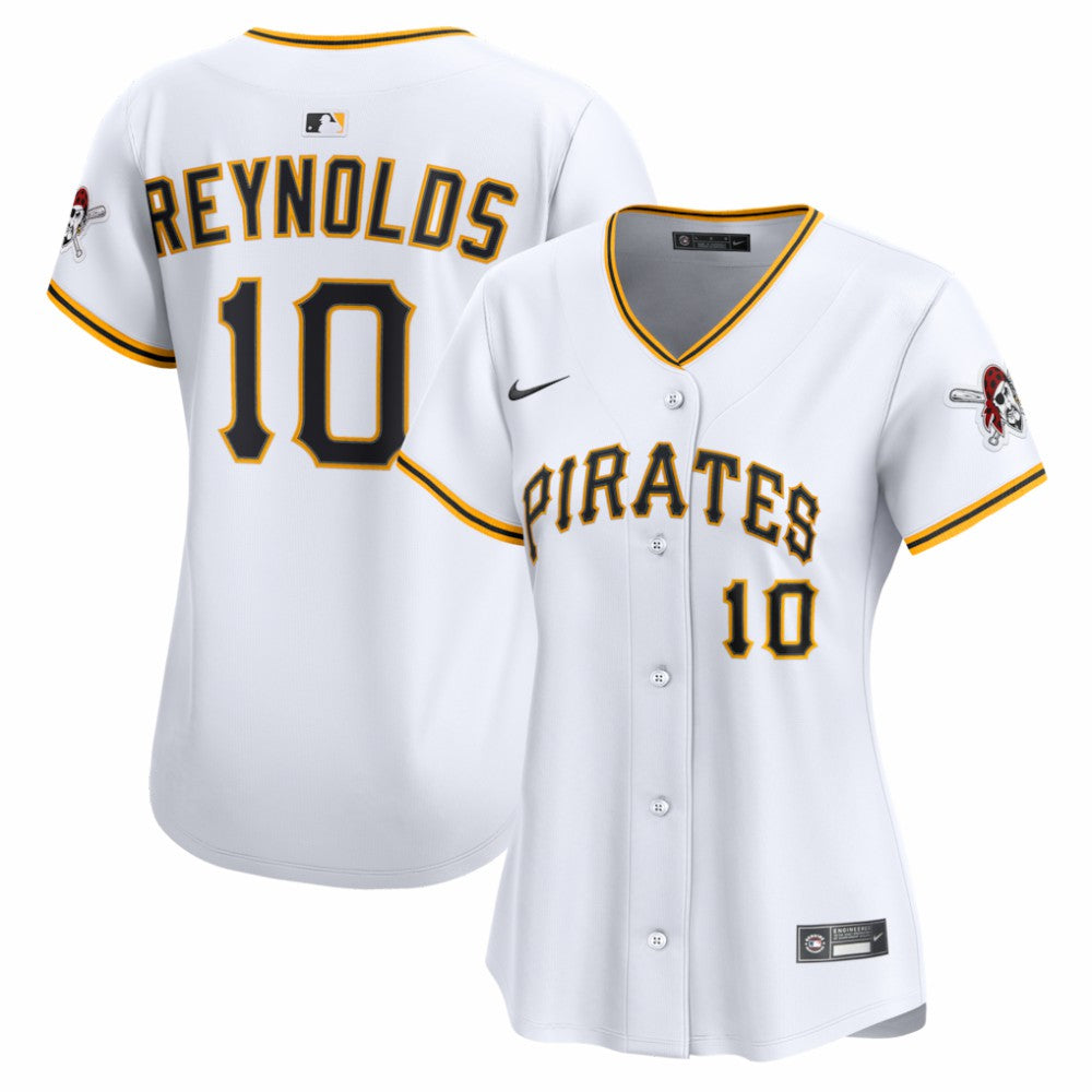 Bryan Reynolds Pittsburgh Pirates Women's Home Limited Player Jersey - White | Nike