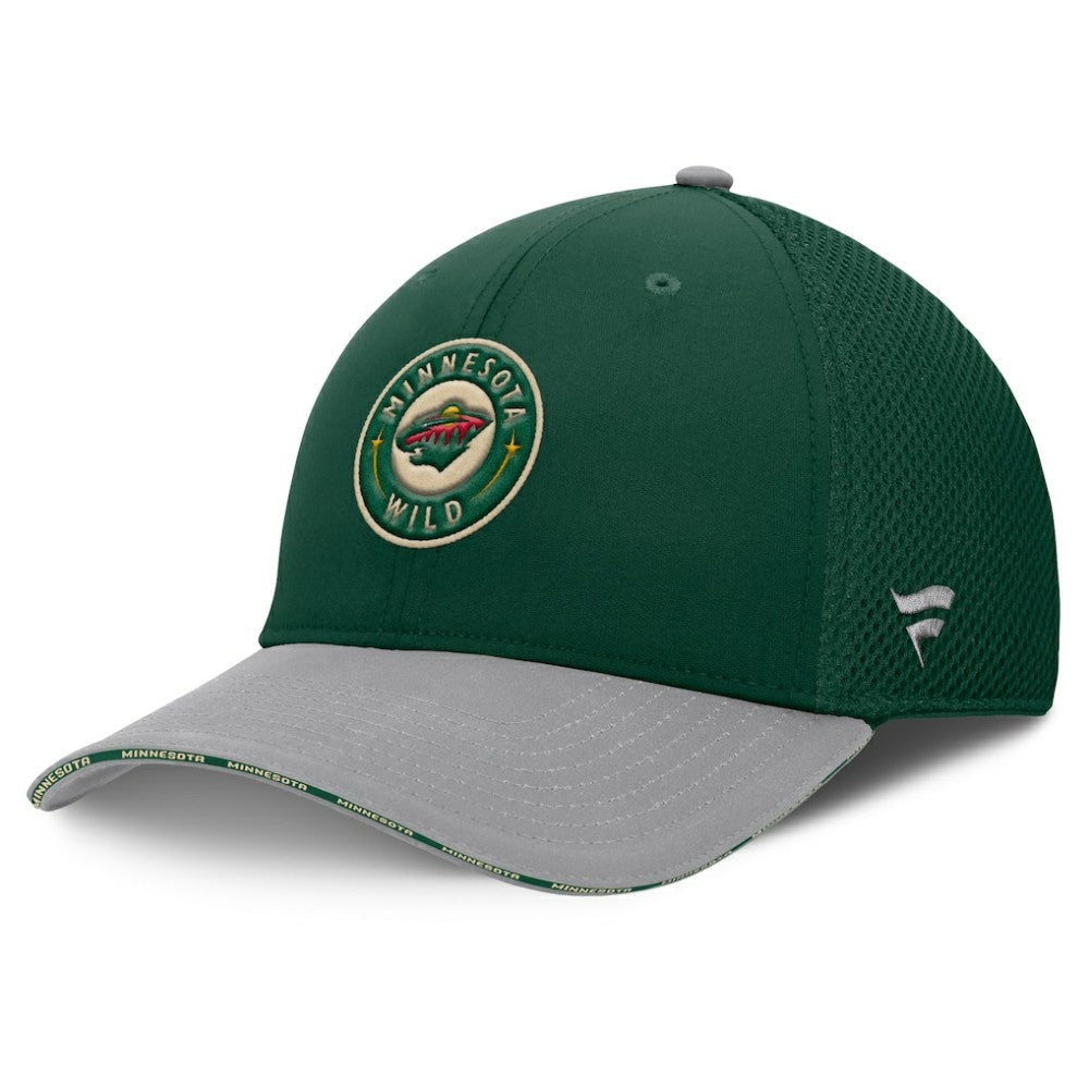 Minnesota Wild Fanatics Fundamentals Span Flex Hat Green