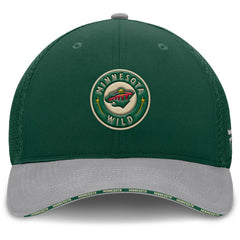 Minnesota Wild Fanatics Fundamentals Span Flex Hat Green