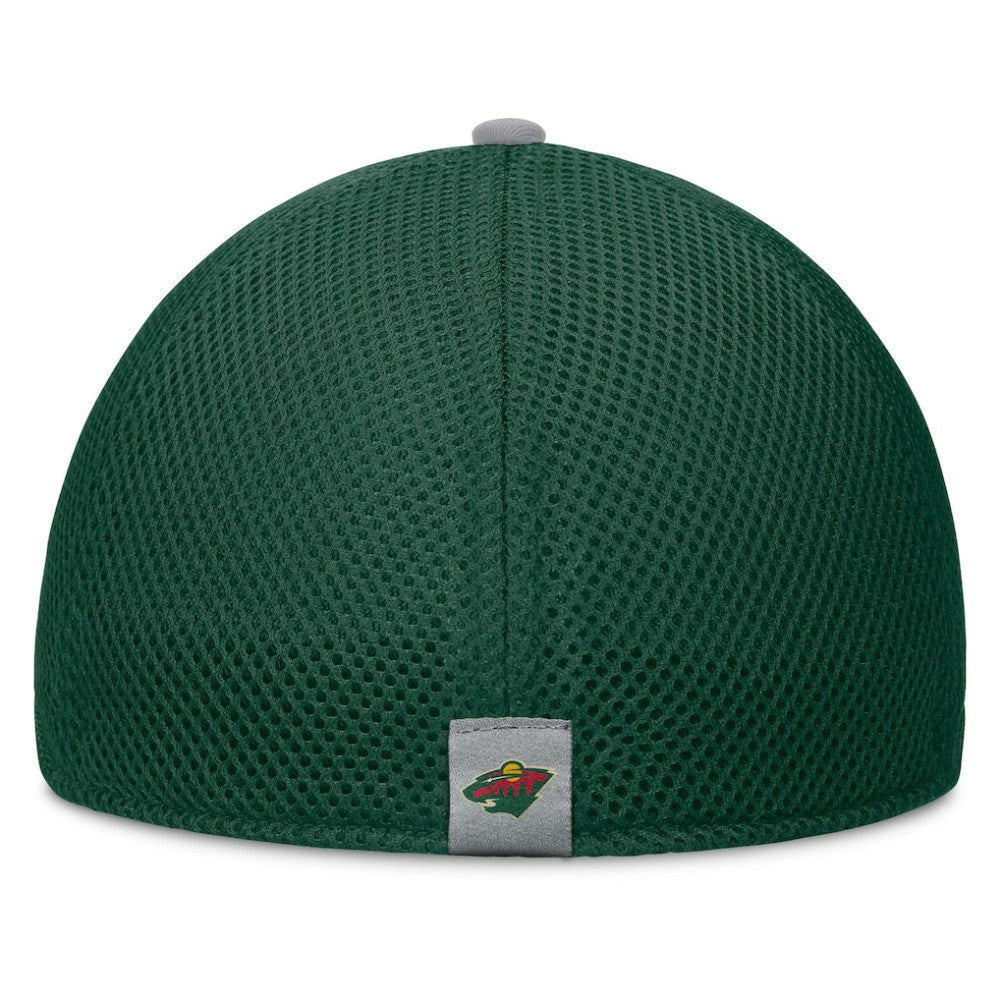 Minnesota Wild Fanatics Fundamentals Span Flex Hat Green