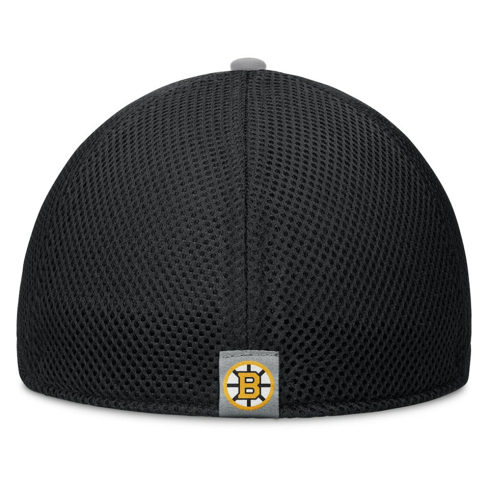 Boston Bruins Fanatics Fundamentals Span Flex Hat Black