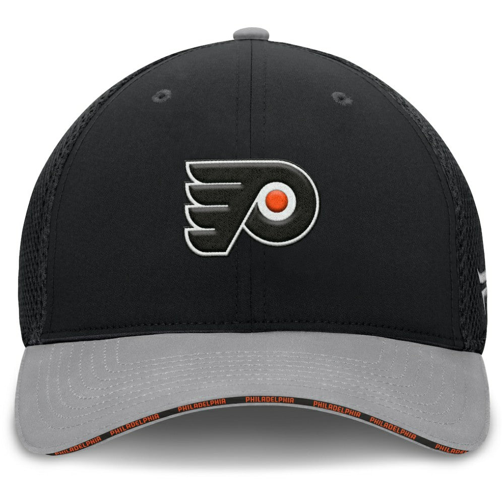 Philadelphia Flyers Fanatics Fundamentals Span Flex Hat Black