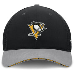 Pittsburgh Penguins Fanatics Fundamentals Span Flex Hat Black