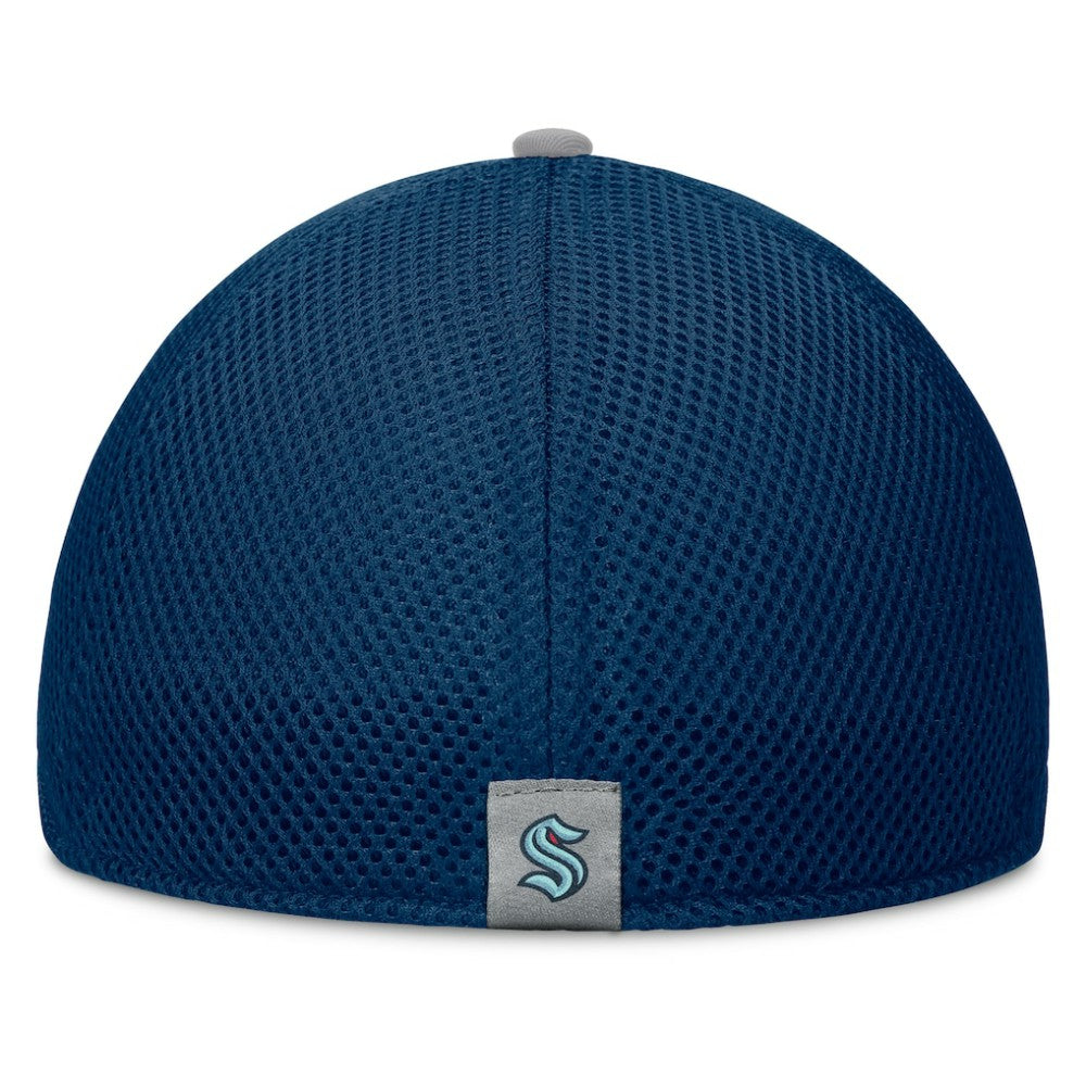 Seattle Kraken Fanatics Fundamentals Span Flex Hat Deep Sea Blue