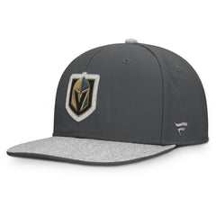 Vegas Golden Knights Fanatics Fundamentals Loden Snapback Hat Charcoal
