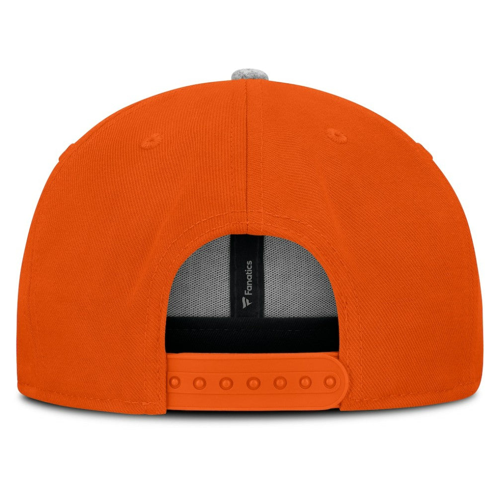 Anaheim Ducks Fanatics Fundamentals Loden Snapback Hat Orange
