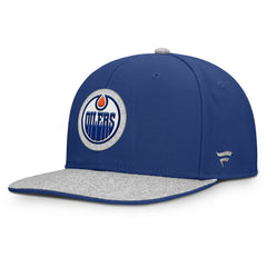 Edmonton Oilers Fanatics Fundamentals Loden Snapback Hat Royal