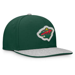 Minnesota Wild Fanatics Fundamentals Loden Snapback Hat Green