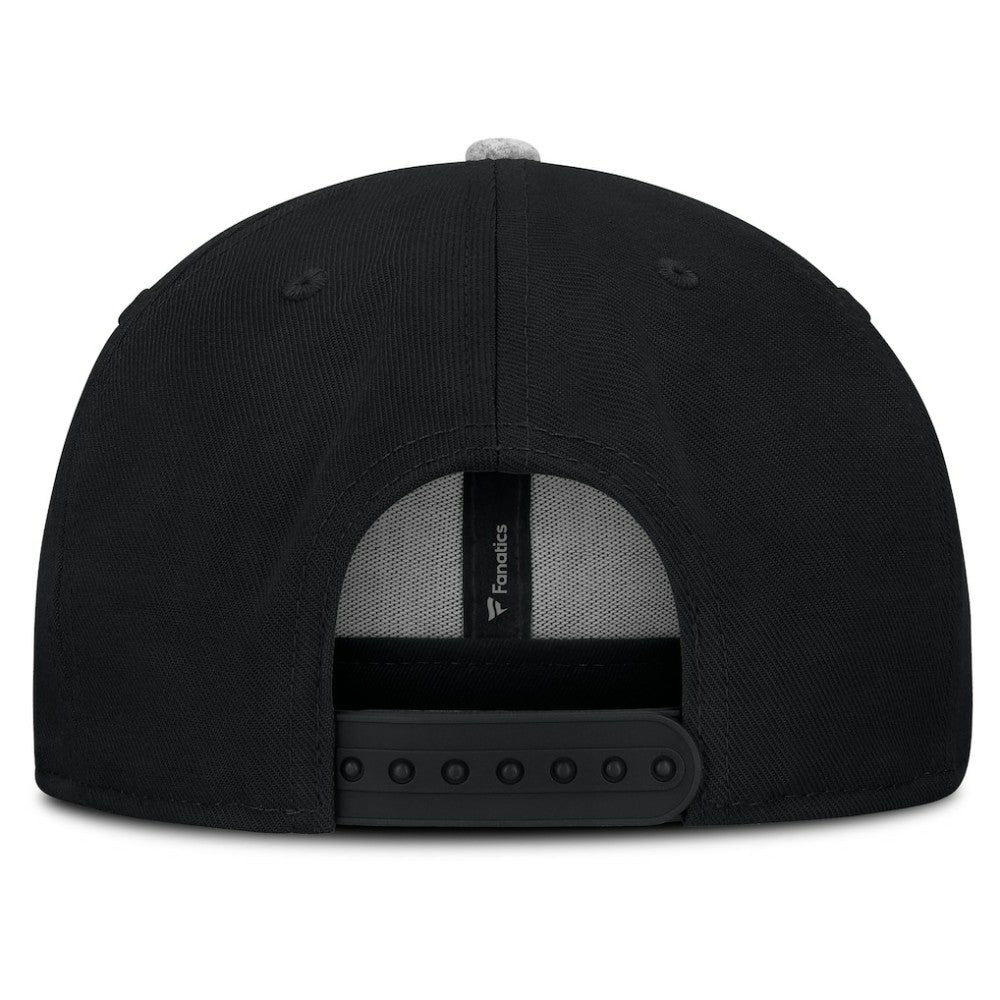 Pittsburgh Penguins Fanatics Fundamentals Loden Snapback Hat Black