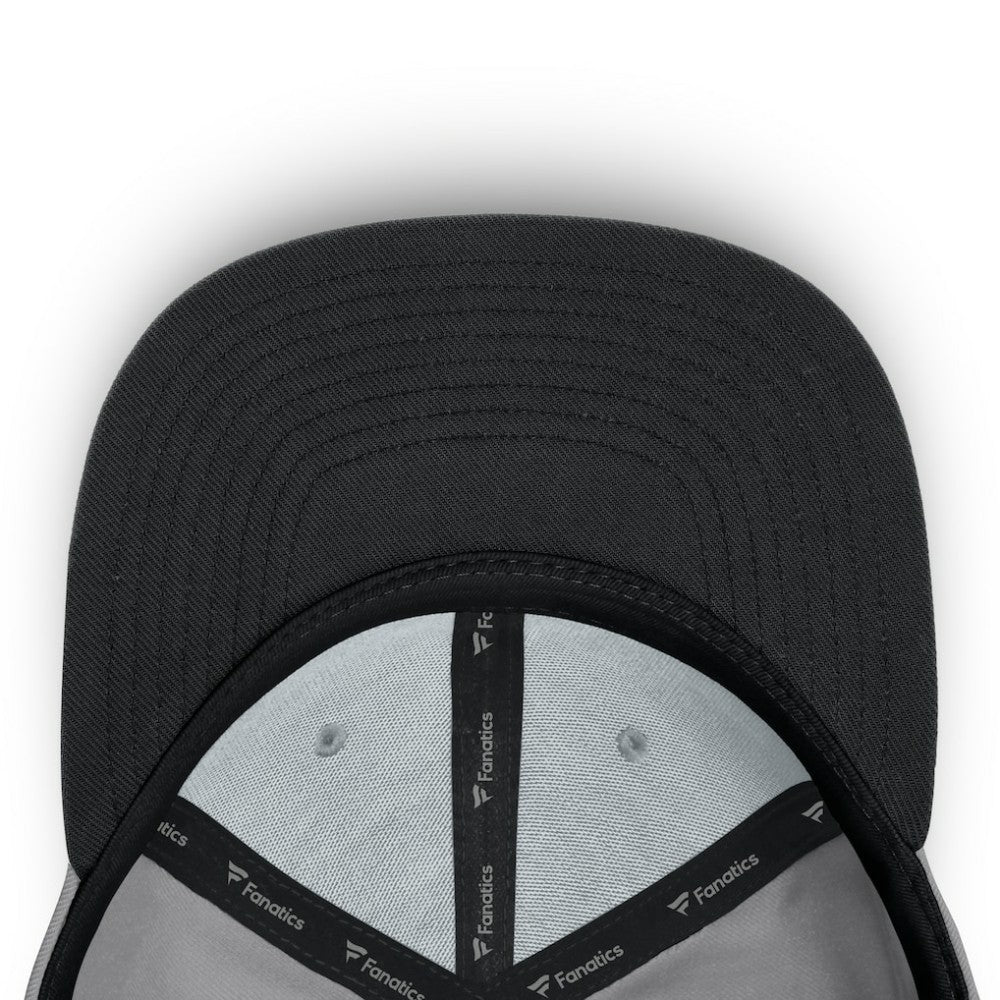 San Jose Sharks Fanatics Fundamentals Duo Split Logo Snapback Hat Gray