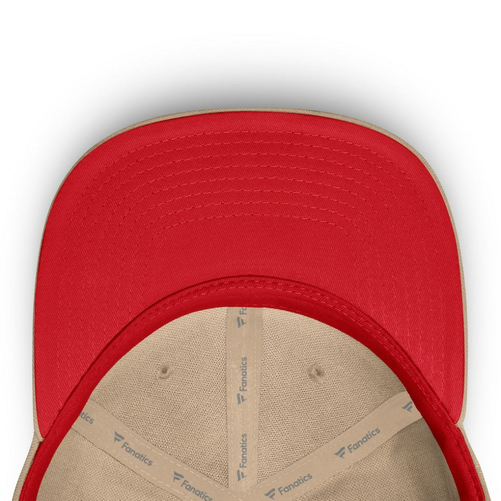 Washington Capitals Fanatics Heritage Setoff Adjustable Hat Tan