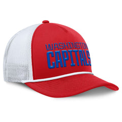 Washington Capitals Fanatics Heritage Dutch A-Frame Trucker Adjustable Hat Red/White
