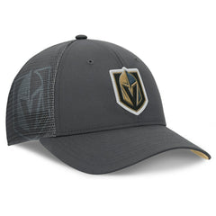 Vegas Golden Knights Fanatics Authentic Pro Home Ice Trucker Adjustable Hat Charcoal