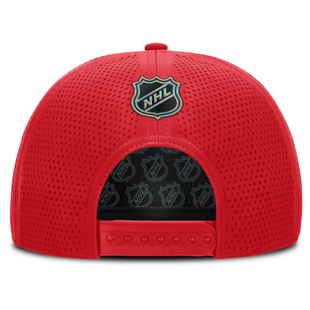Detroit Red Wings Fanatics Centennial Pinched Front Adjustable Hat Red