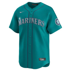 Cal Raleigh Seattle Mariners Alternate Limited Jersey - Teal | Nike