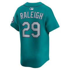 Cal Raleigh Seattle Mariners Alternate Limited Jersey - Teal | Nike