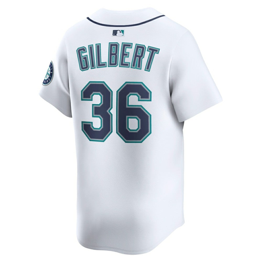 Logan Gilbert Seattle Mariners Home Limited Player Jersey - White | Nike