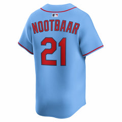 Lars Nootbaar St. Louis Cardinals Alternate Limited Jersey - Light Blue | Nike