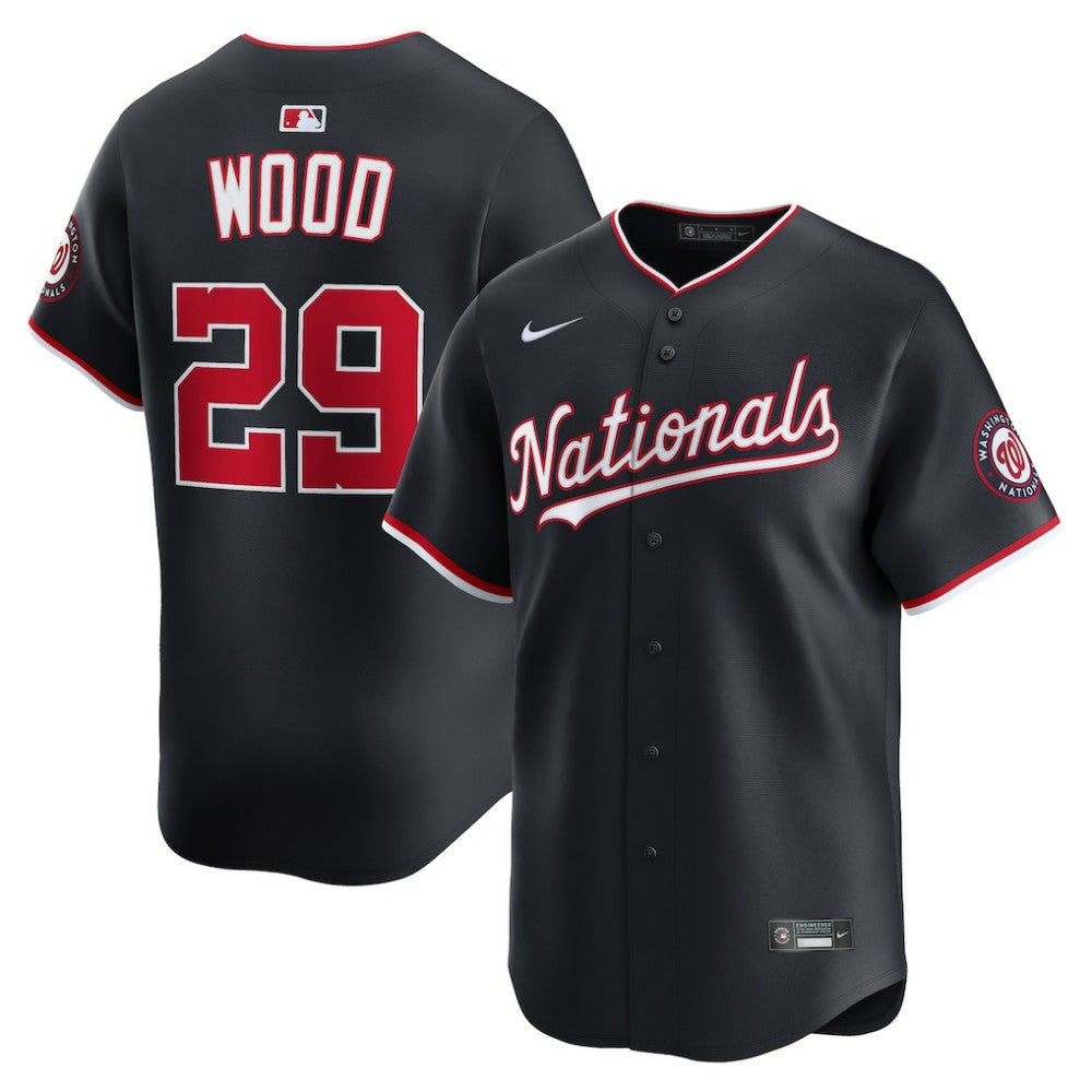 James Wood Washington Nationals Alternate Limited Player Jersey - Navy | Nike
