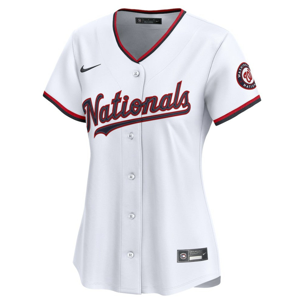 Dylan Crews Washington Nationals Women's Home Limited Player Jersey - White | Nike