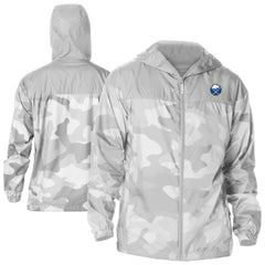 Buffalo Sabres Columbia Camo Flash Challenger Omni-Shade Full-Zip Hoodie Windbreaker Gray