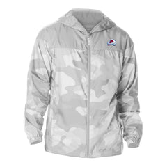 Colorado Avalanche Columbia Camo Flash Challenger Omni-Shade Full-Zip Hoodie Windbreaker Gray