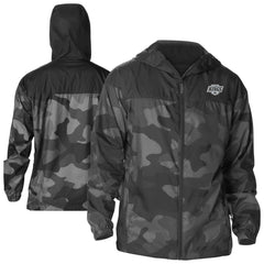 Los Angeles Kings Columbia Camo Flash Challenger Omni-Shade Full-Zip Hoodie Windbreaker Black