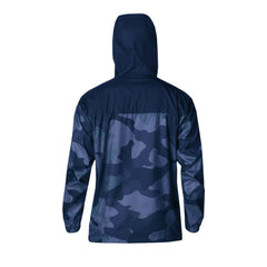 Seattle Kraken Columbia Camo Flash Challenger Omni-Shade Full-Zip Hoodie Windbreaker Navy