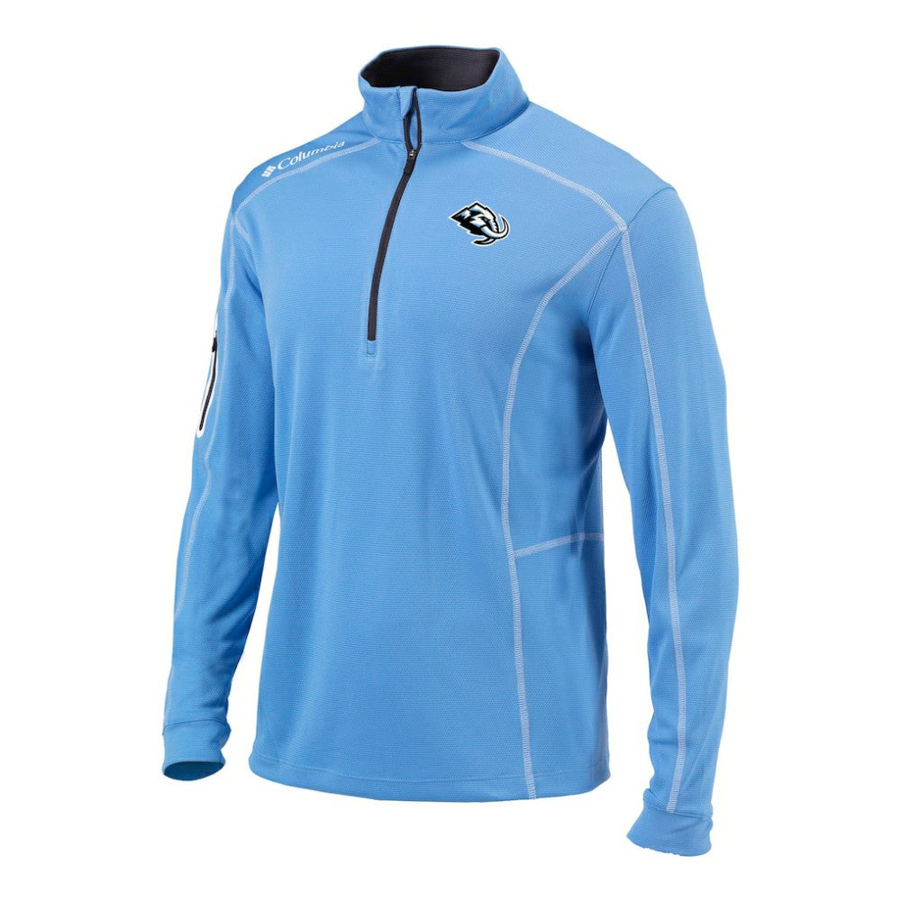 Utah Mammoth Columbia Omni-Wick Shotgun Pullover Blue