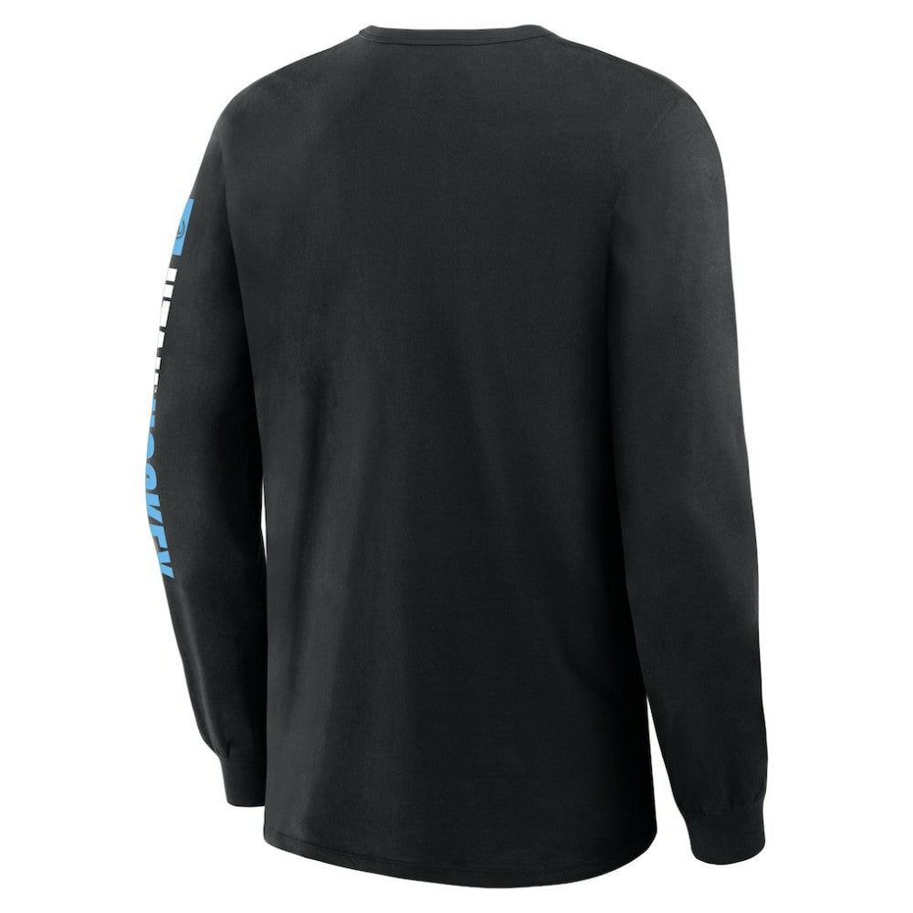 Utah Mammoth Fanatics Goal Crease Legacy Long Sleeve T-Shirt Black
