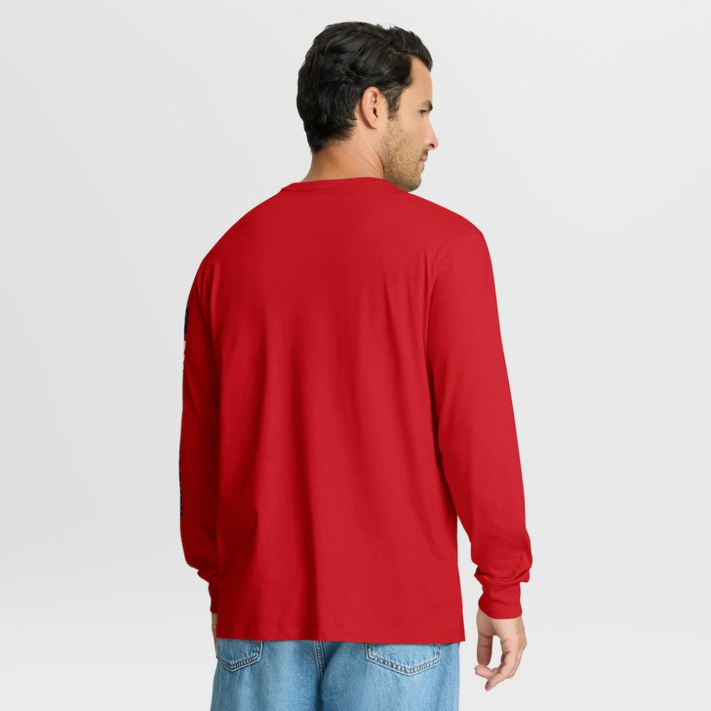 Florida Panthers Fanatics Goal Crease Legacy Long Sleeve T-Shirt Red