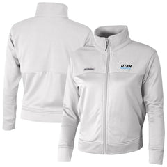 Utah Mammoth Columbia Women's River Fleece Full-Zip Jacket White