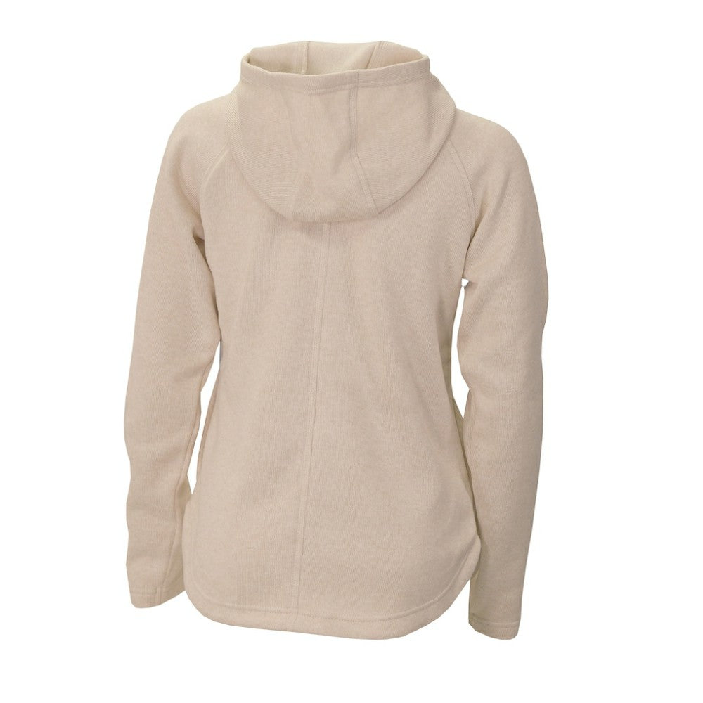Utah Mammoth Columbia Women's Sweater Weather Quarter-Snap Hoodie Cream