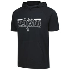 St. Louis Cardinals Levelwear Phase Vanguard Hoodie T-Shirt - Black