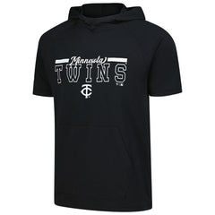 Minnesota Twins Levelwear Phase Vanguard Hoodie T-Shirt - Black