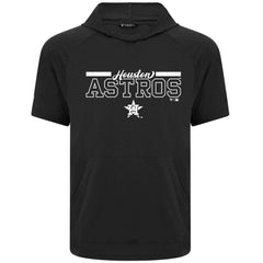 Houston Astros Levelwear Phase Vanguard Hoodie T-Shirt - Black