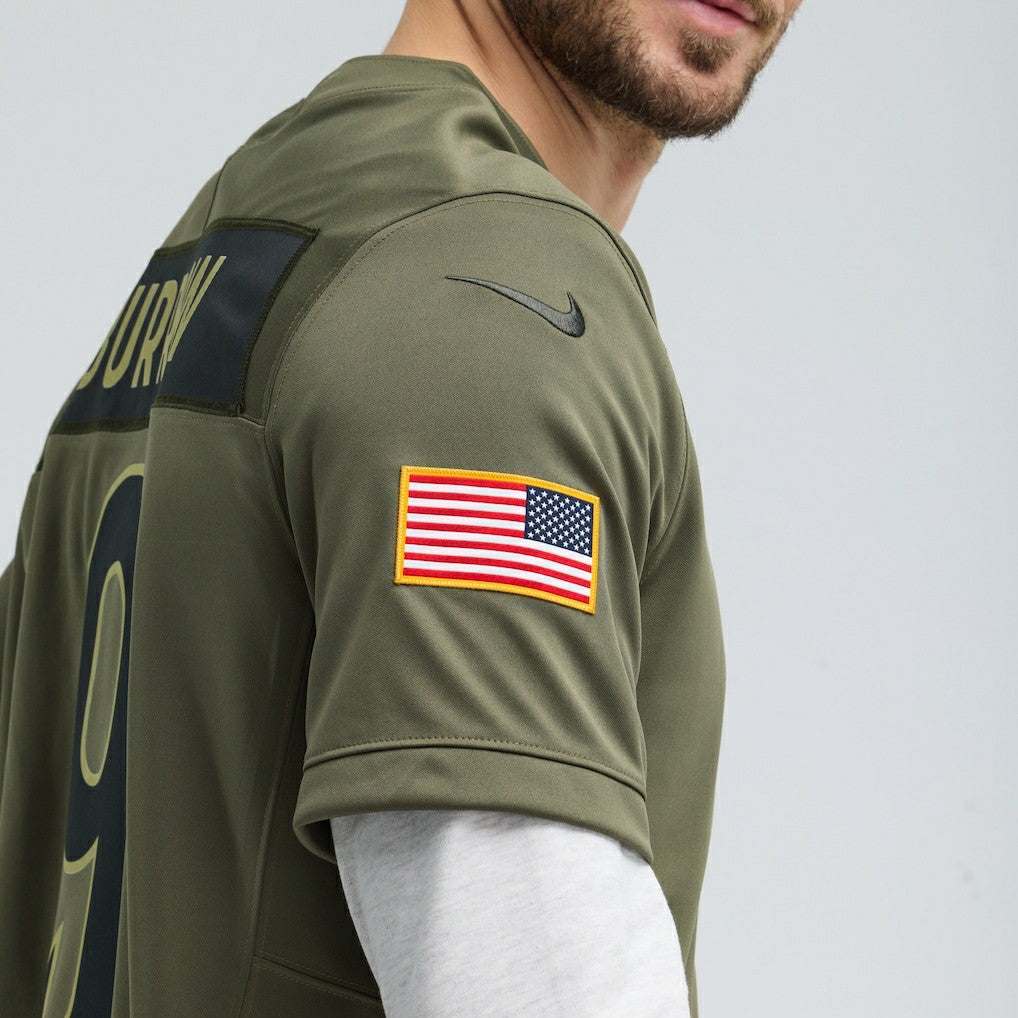 Joe Burrow Cincinnati Bengals 2025 Salute to Service Limited Jersey - Olive | Nike for sale