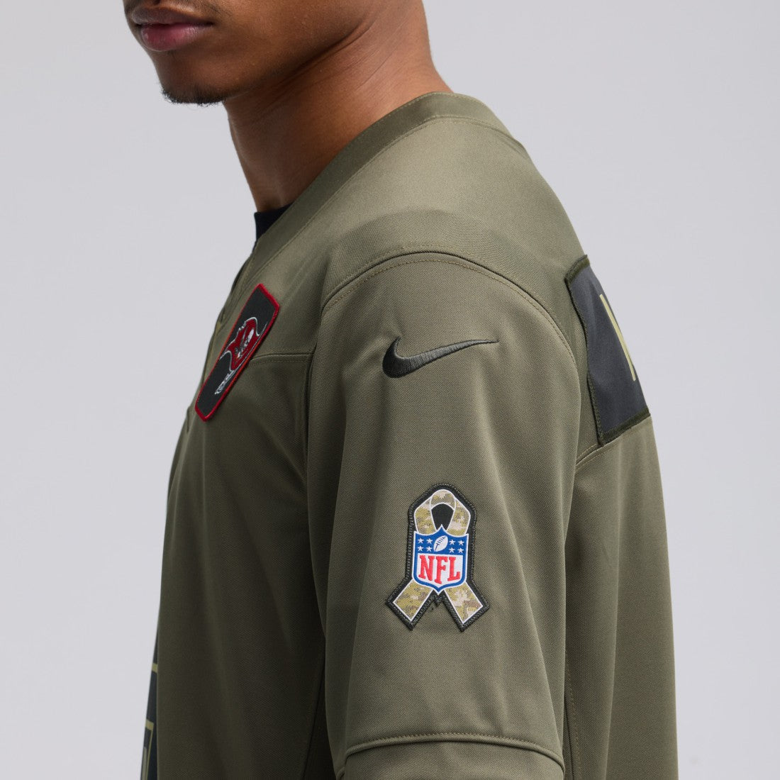 Baker Mayfield Tampa Bay Buccaneers 2025 Salute to Service Limited Jersey - Olive | Nike outlet