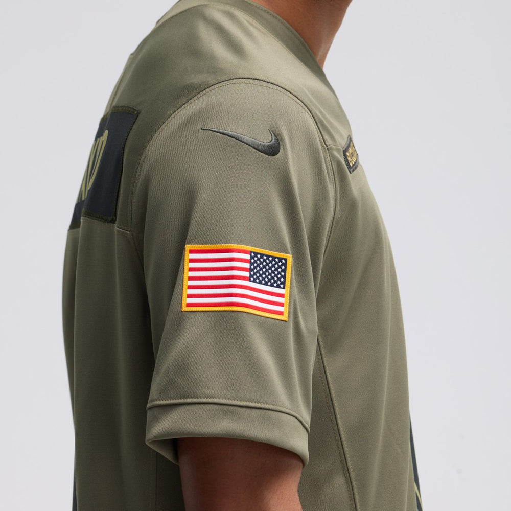 Baker Mayfield Tampa Bay Buccaneers 2025 Salute to Service Limited Jersey - Olive | Nike outlet