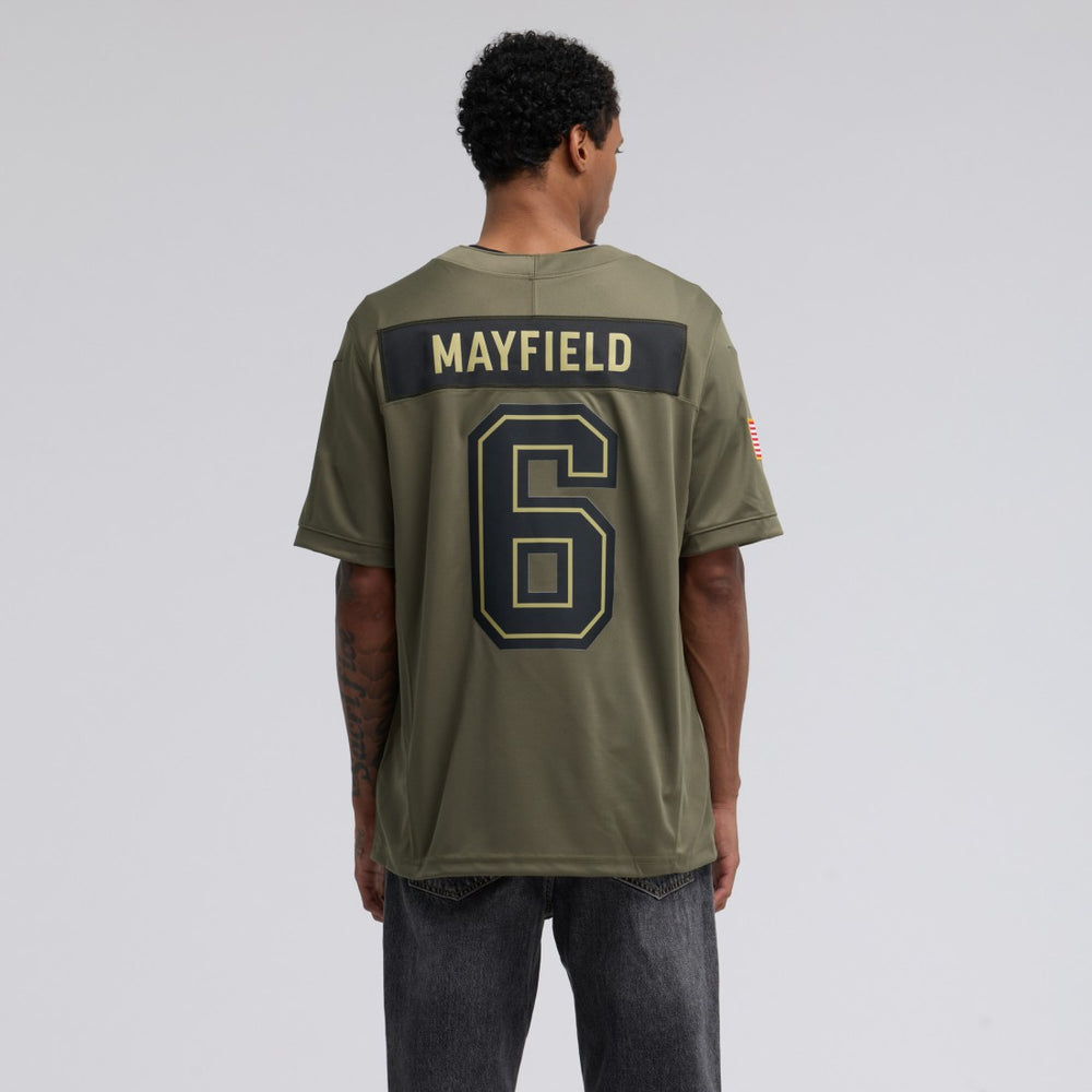 Baker Mayfield Tampa Bay Buccaneers 2025 Salute to Service Limited Jersey - Olive | Nike outlet