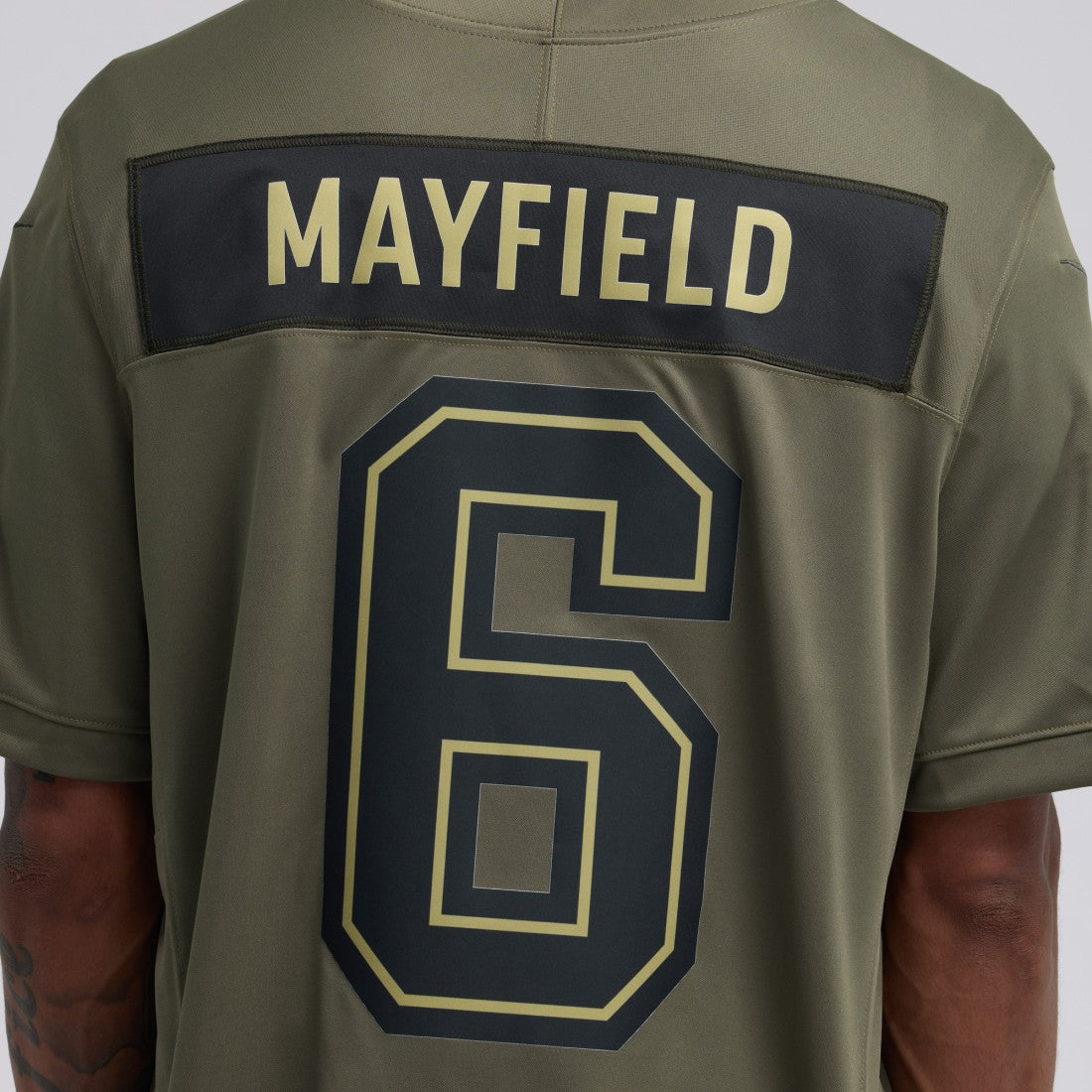 Baker Mayfield Tampa Bay Buccaneers 2025 Salute to Service Limited Jersey - Olive | Nike outlet