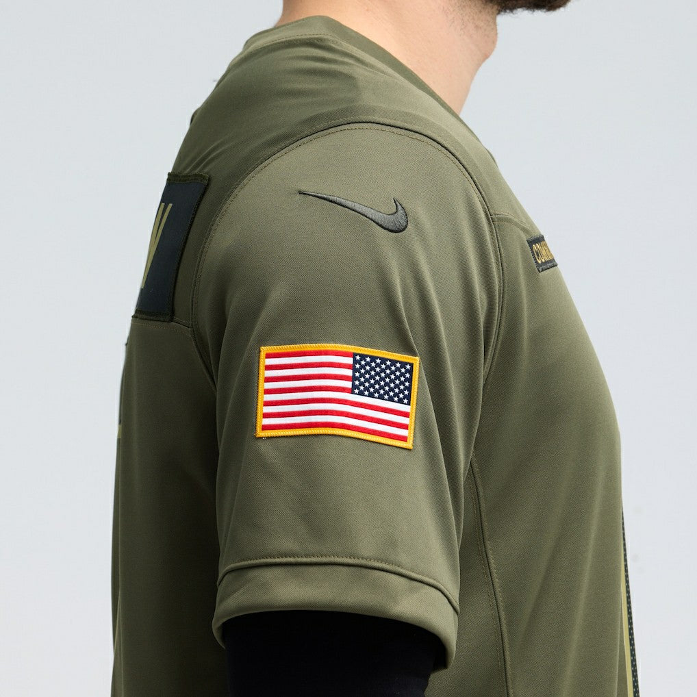 Terry McLaurin Washington Commanders 2025 Salute to Service Limited Jersey - Olive | Nike for sale