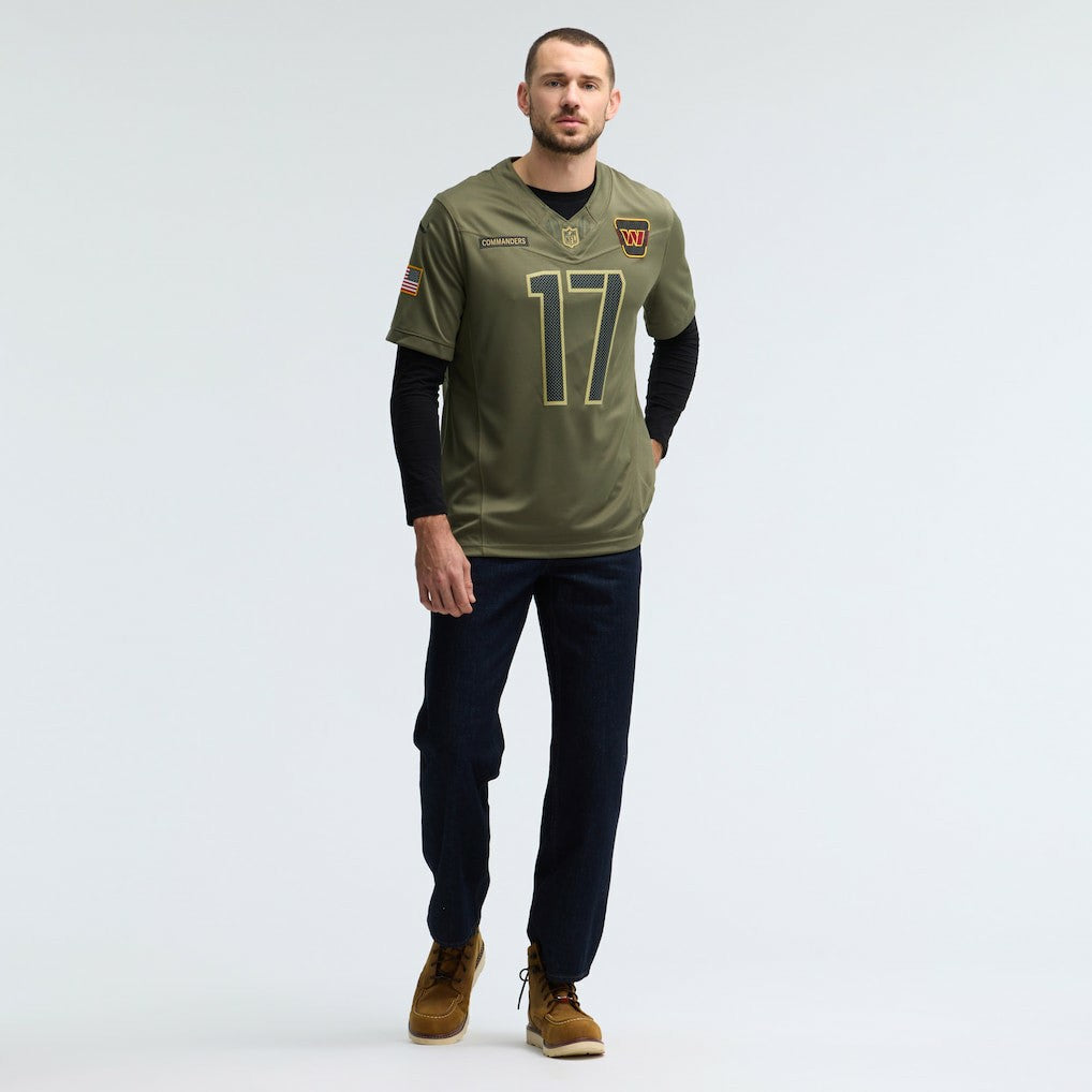 Terry McLaurin Washington Commanders 2025 Salute to Service Limited Jersey - Olive | Nike for sale