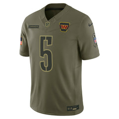 Jayden Daniels Washington Commanders 2025 Salute to Service Limited Jersey - Olive | Nike cheap