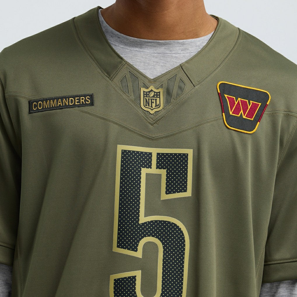 Jayden Daniels Washington Commanders 2025 Salute to Service Limited Jersey - Olive | Nike cheap