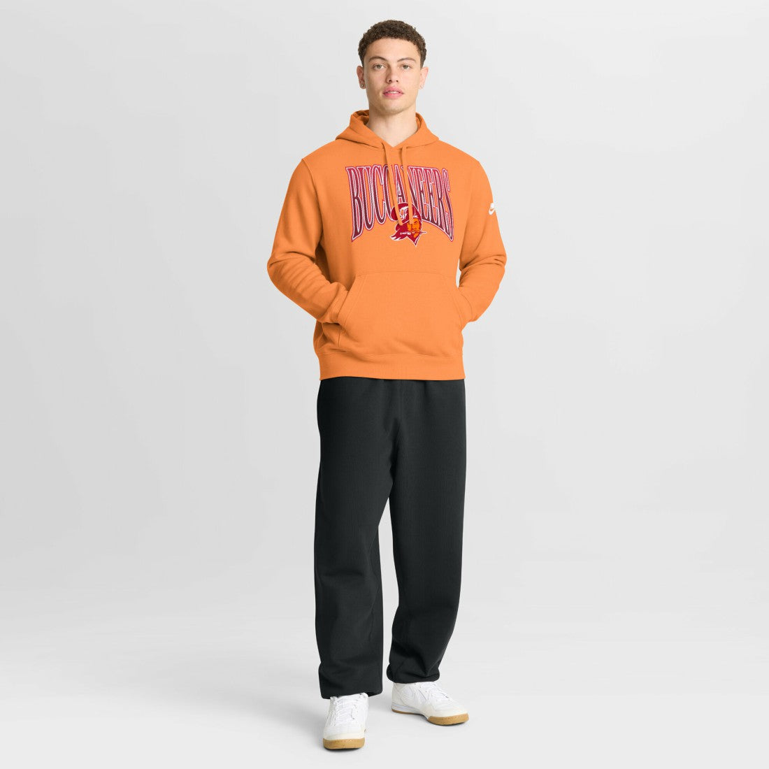 Tampa Bay Buccaneers Full Blitz Club Fleece Pullover Hoodie - Orange | Nike outlet