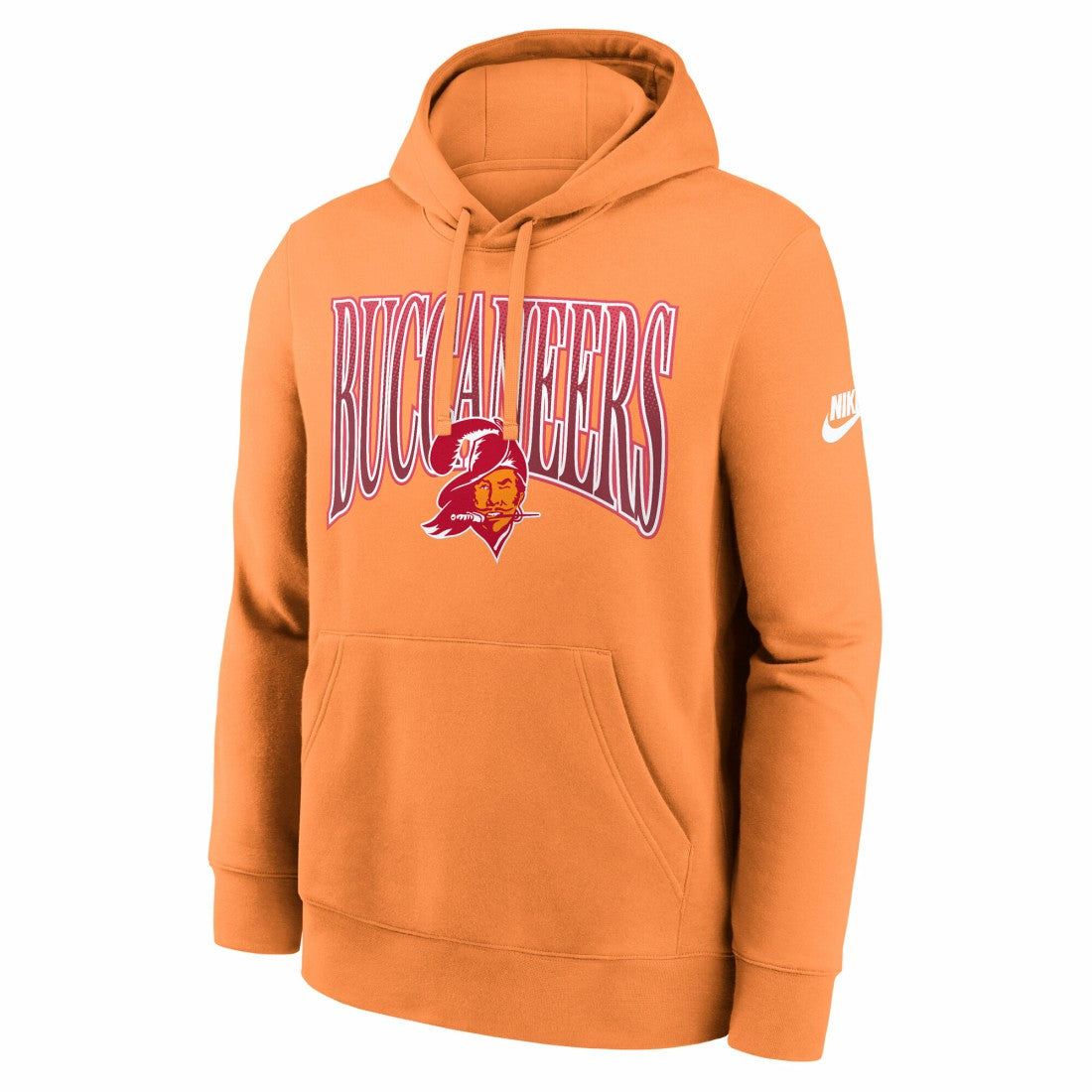 Tampa Bay Buccaneers Full Blitz Club Fleece Pullover Hoodie - Orange | Nike outlet