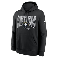 Pittsburgh Steelers Full Blitz Club Fleece Pullover Hoodie - Black | Nike sale